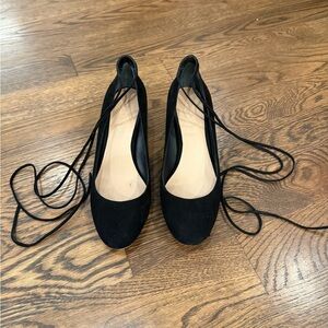 Loeffler Randall Clara Black Tie Heels